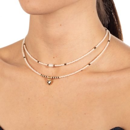 collar doble minimalista